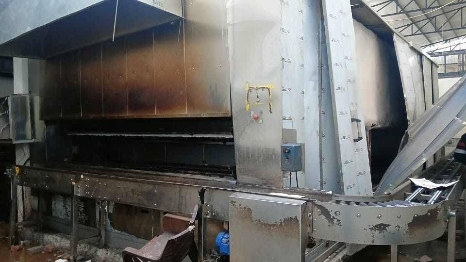 Accident in bakery oven: Packing staff became angels employees burning in fire lives were saved