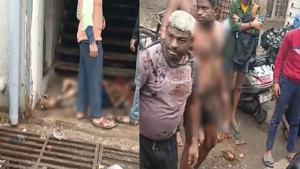 boiler blast in Agra bakery factory 14 workers badly burnt kept writhing in pain on road