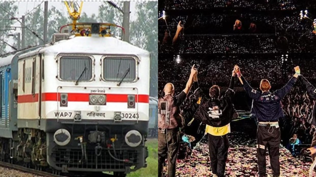 Coldplay concerts in Gujarat: WR's two winter special trains set to help attendees News In Hindi