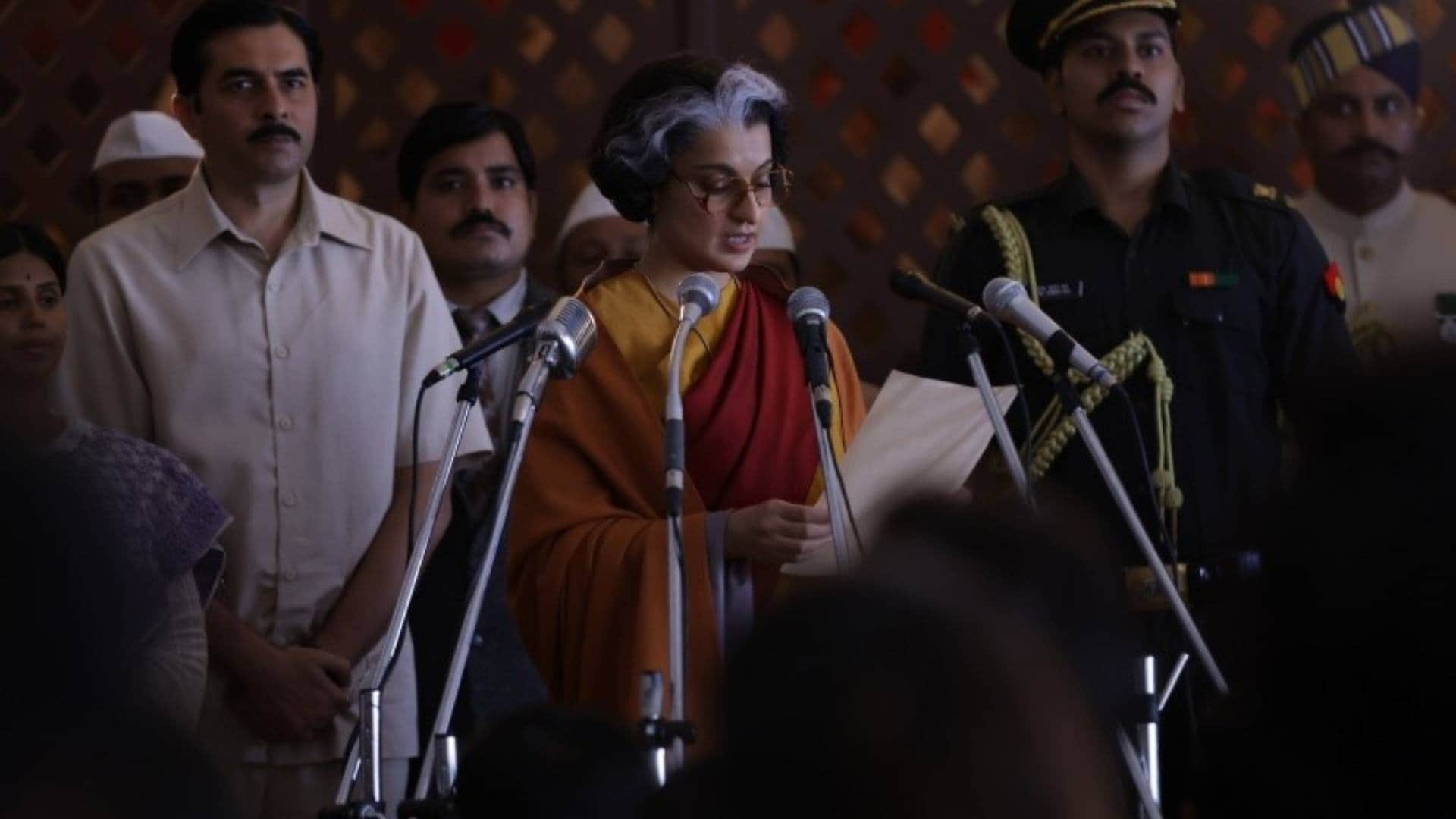 Emergency X Review Starring Kangana Ranaut Shreyas Talpade Satish Kaushik Anupam Kher Film