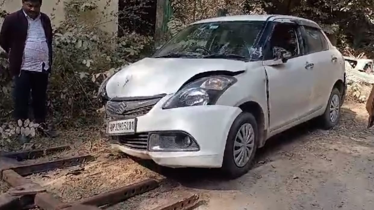 Deputy rangers car accident in Rahmankheda in Lucknow.