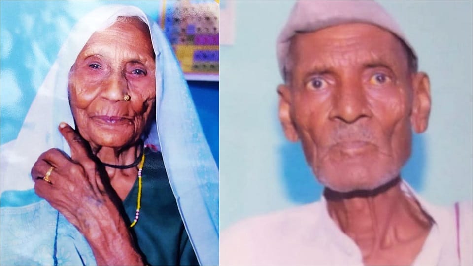 son could not bear death of his mother died as soon as saw corpse