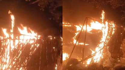 Moradabad News: Attack on businessman in Mandi Samiti, set fire to commission, accused of threatening