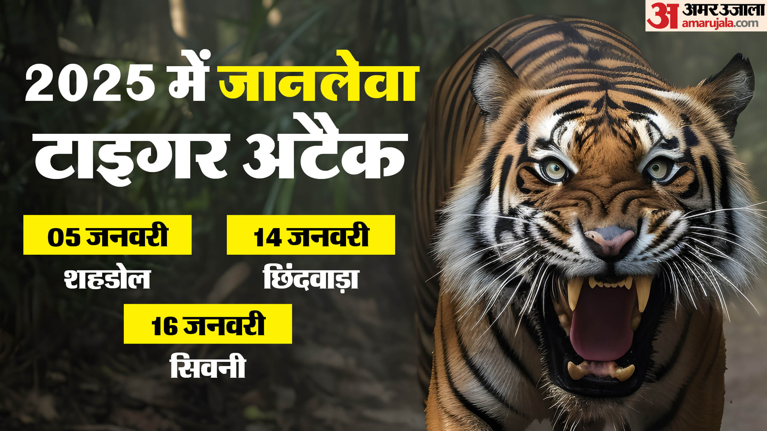 Tiger Attack in Madhya Pradesh: Why Tigers Become Man Eater Now, Man Killed in MP News in Hindi