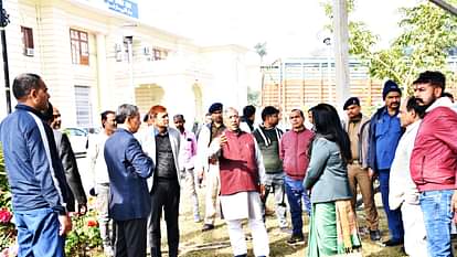 Bihar News: पीठासीन पदाधिकारियों के राष्ट्रीय सम्मेलन की तैयारी जोरों पर, विधान सभा अध्यक्ष ने किया निरीक्षण Patna: national conference of presiding officers preparations, Legislative Assembly Speaker Nand Kishore Yadav