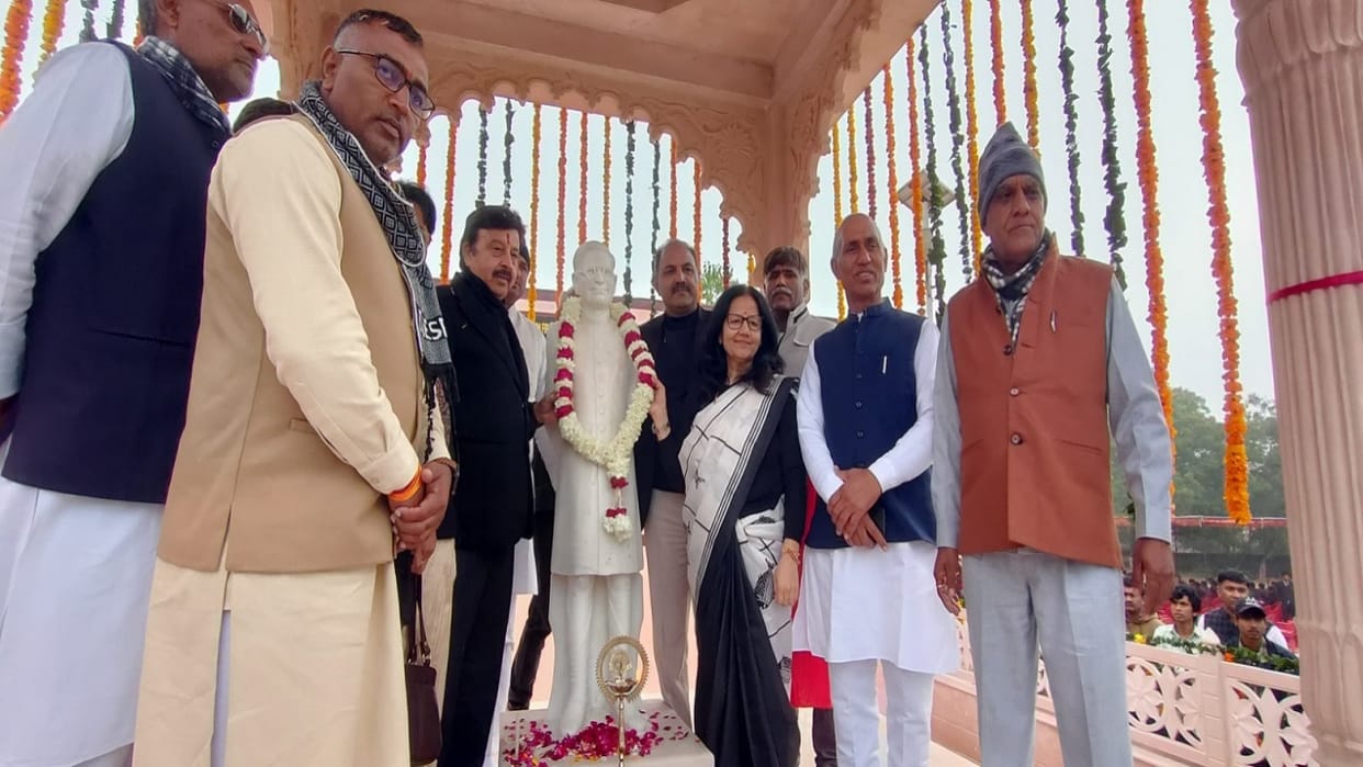 Cabinet minister Rao Narbir revealed the secret of the memorial of Babu Mohar Singh, the first MLA of Ahirwal