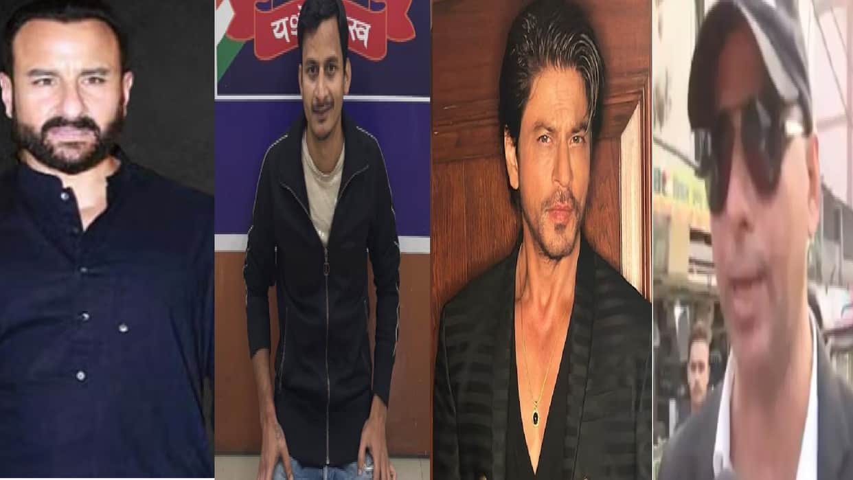 Suspect arrested for attack on Saif Ali Khan: Shahrukh Khan received death threats, connection with Raipur