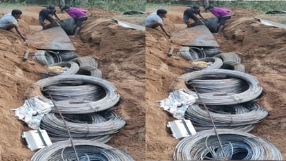 Bijapur naxal Encounter,  weapons factory found in tunnel Like Hamas, Naxalite Hidma