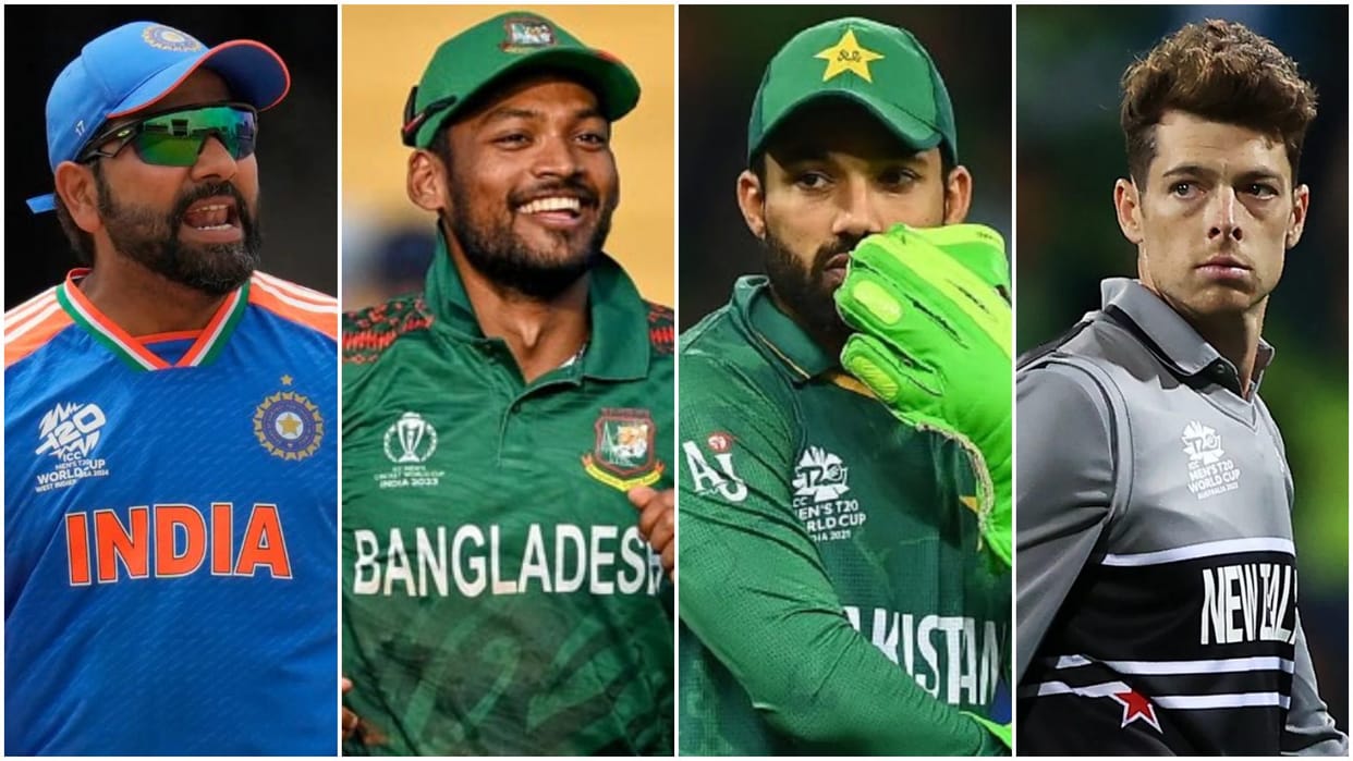 Champions Trophy 2025 IND vs PAK head to Head Record India vs New Zealand, Bangladesh Stats