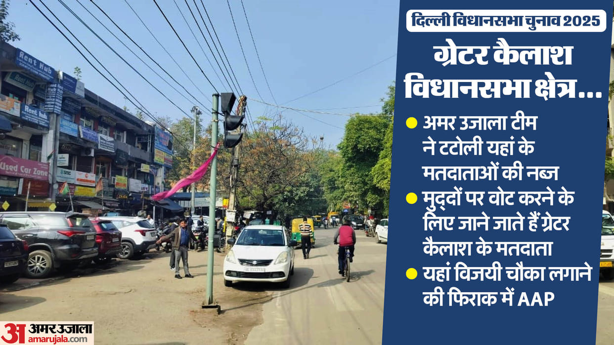 Delhi Election 2025 Voters of Greater Kailash vote on issues, not on parties and candidates