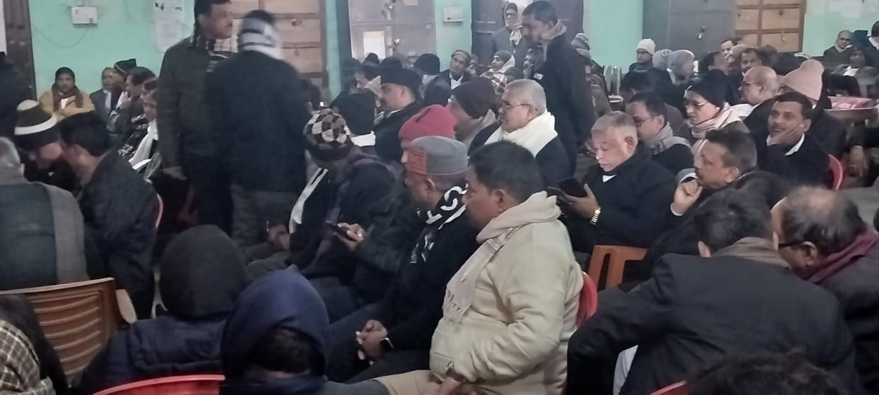 Ruckus over the selection of election officer before the election of Gaya Bar Association