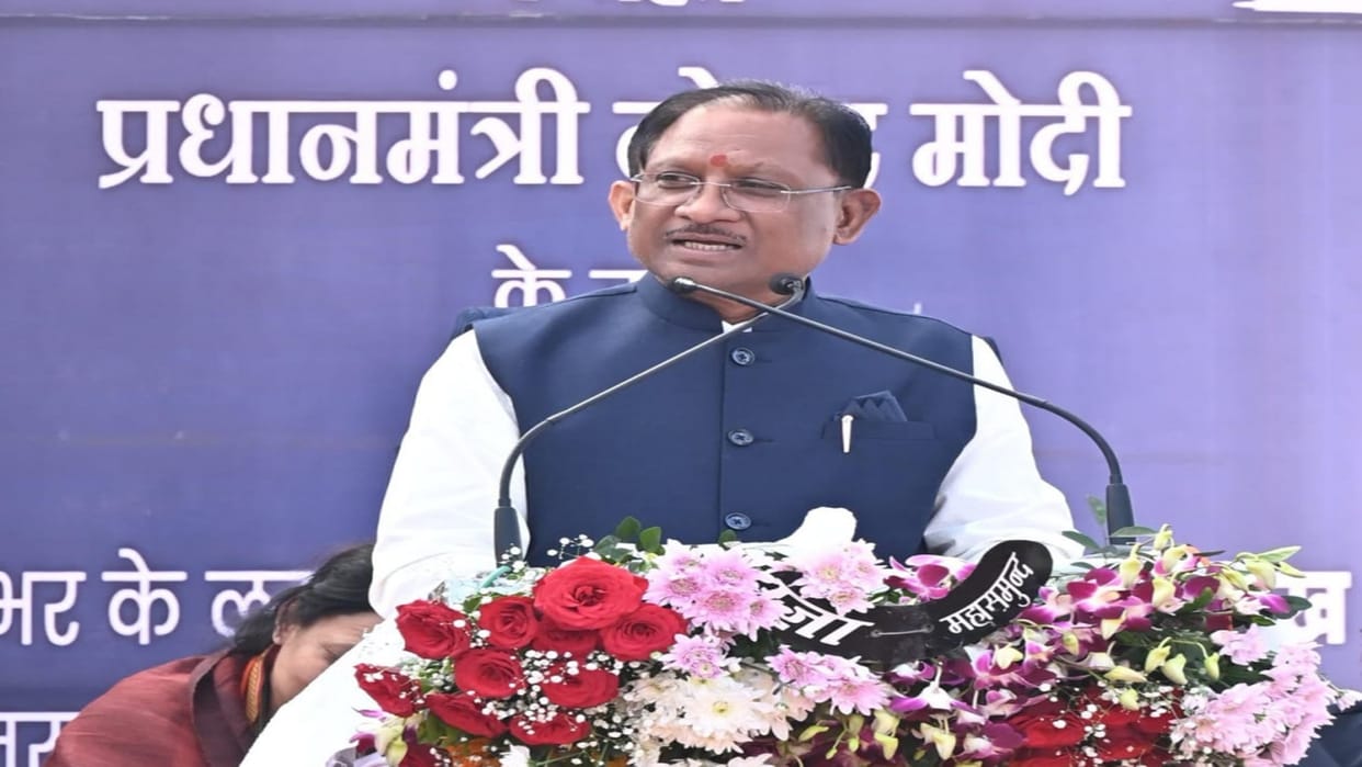 CM vishnudev Sai said- Swamitva Yojana is an effective initiative to empower rural India in CG