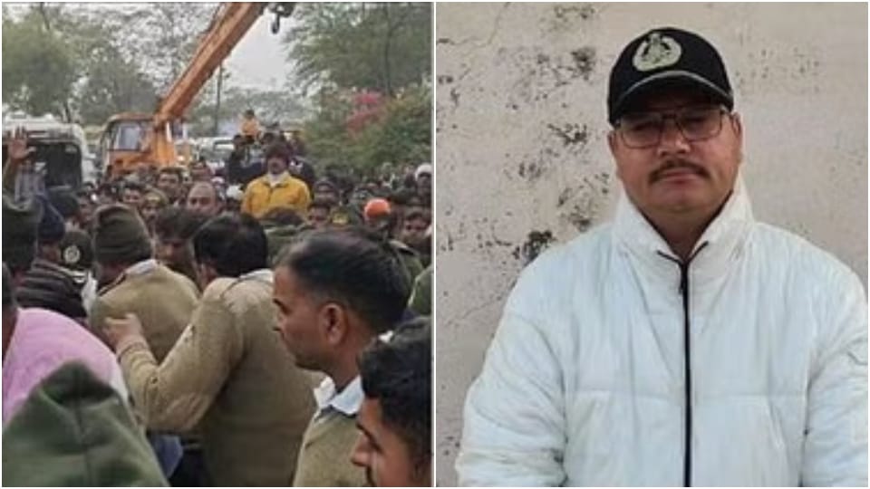 shivpuri me trak hadsa me itbp jawan bne dev doot