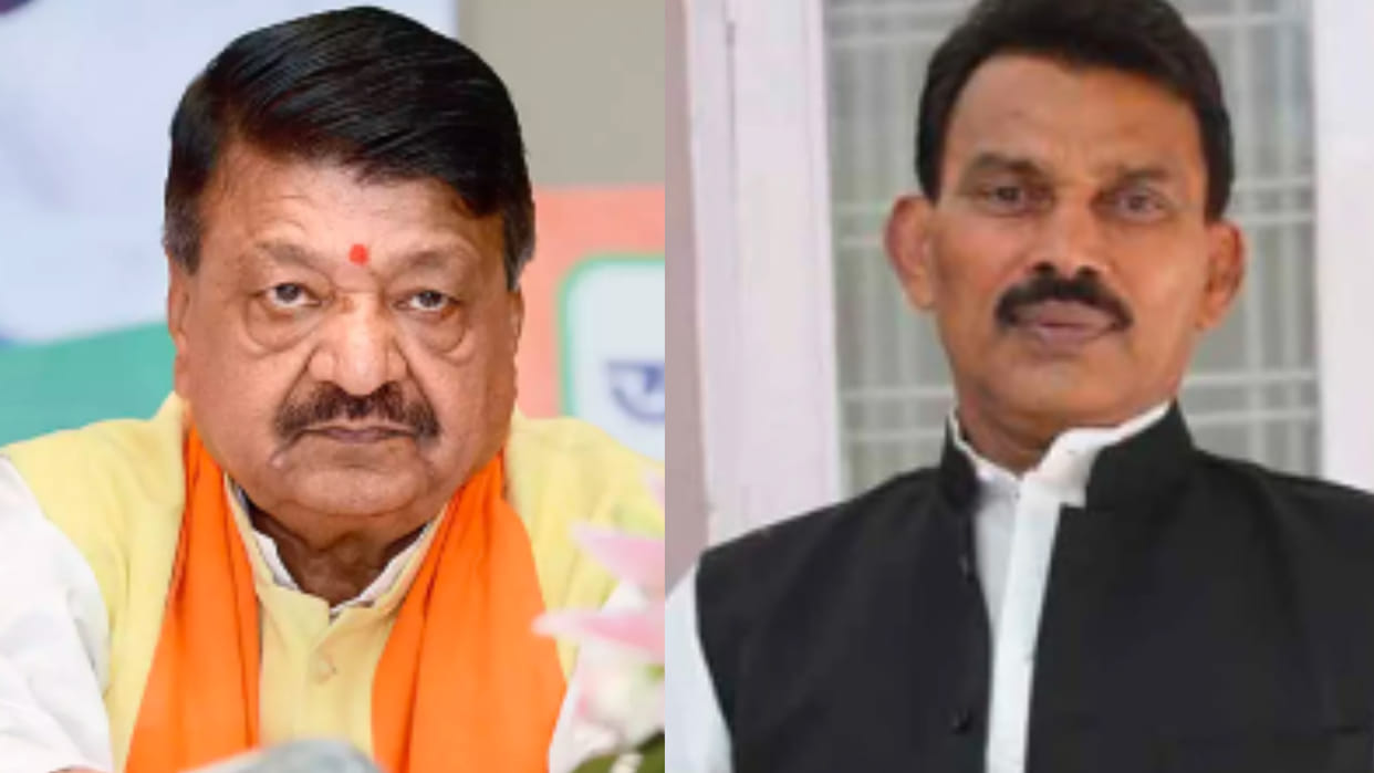 Indore: The decision of Indore BJP president is not being taken because of the conflict between the two minist
