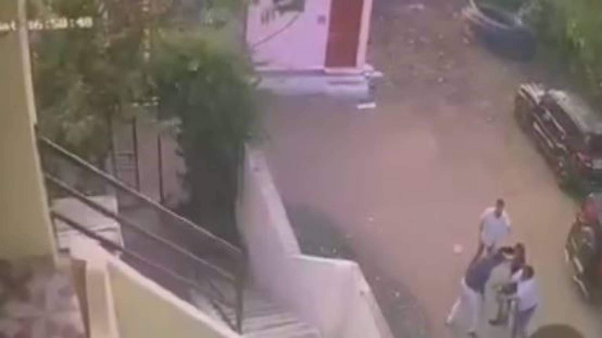 सीसीटीवी में कैद घटना