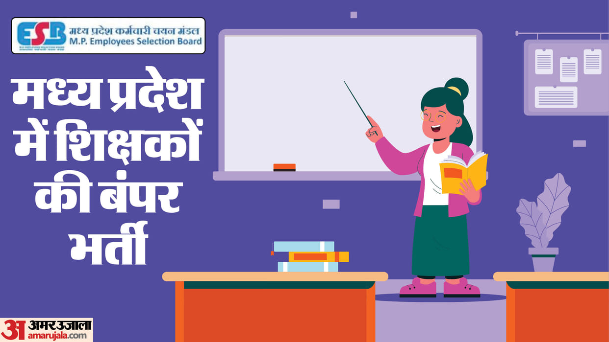 MP Teacher Vacancy: Application window reopened for 10758 teachers recruitment, exam will be held on this date