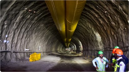 Mumbai-Ahmedabad bullet train project: Ashwini Vaishnaw inspects undersea tunnel work