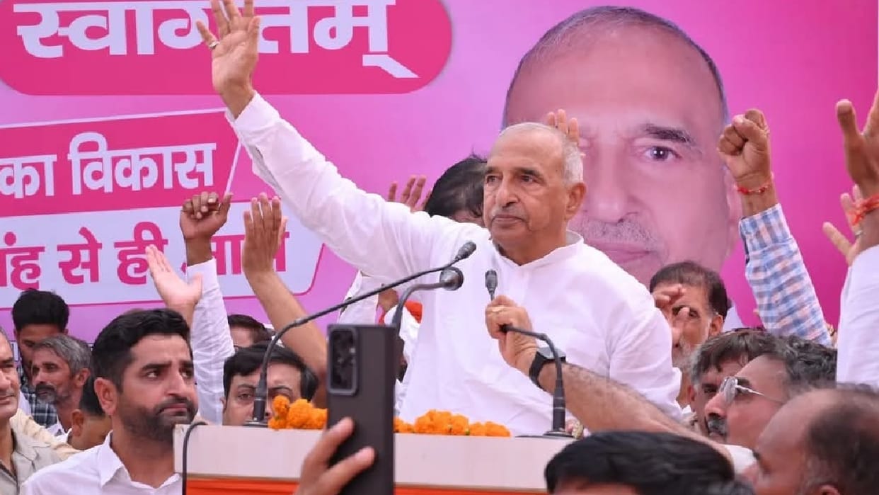 former minister Sampat launched verbal attack on Bhupendra Singh Hooda without naming him In Hisar