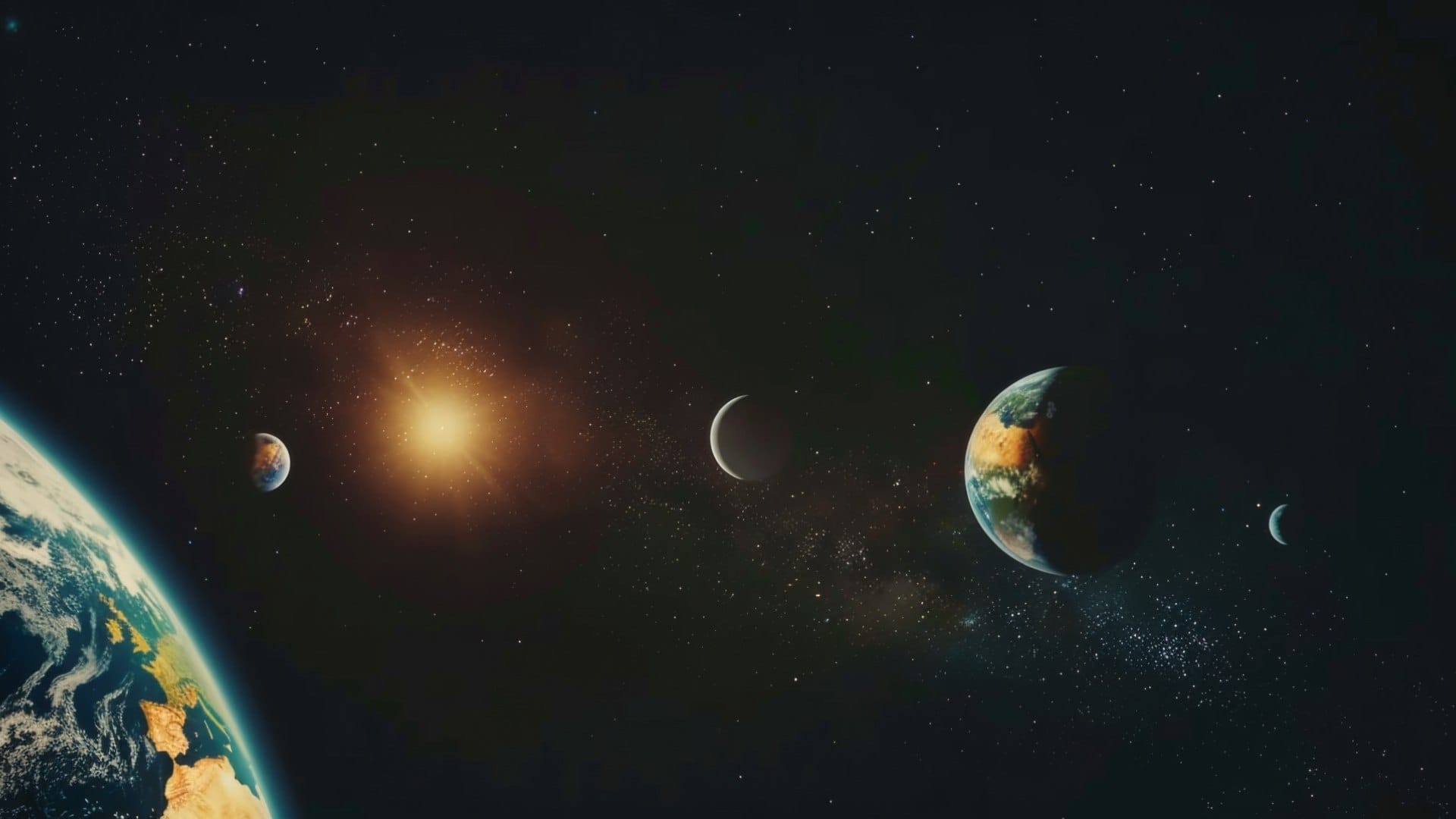 Planetary Parade 2025 7 planets alignment on 28 February