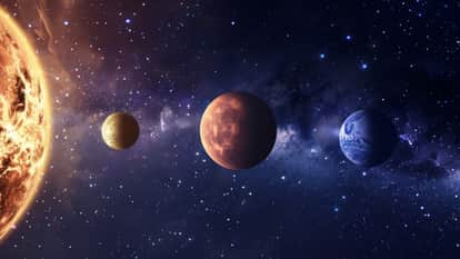 Planetary Parade rare celestial event planet parade of mercury mars saturn neptune visible india check timing