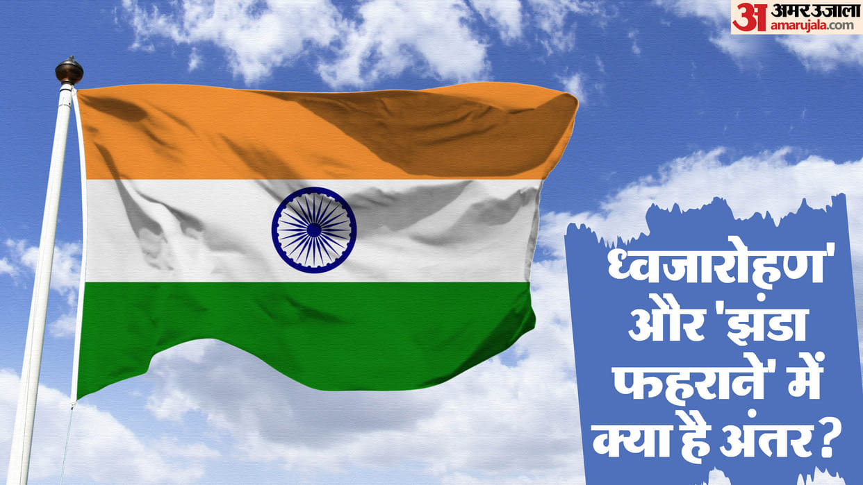 Republic Day 2025 Flag Hoisting vs flag Unfurling dhvajarohan aur jhanta fahrane me kya antar hai