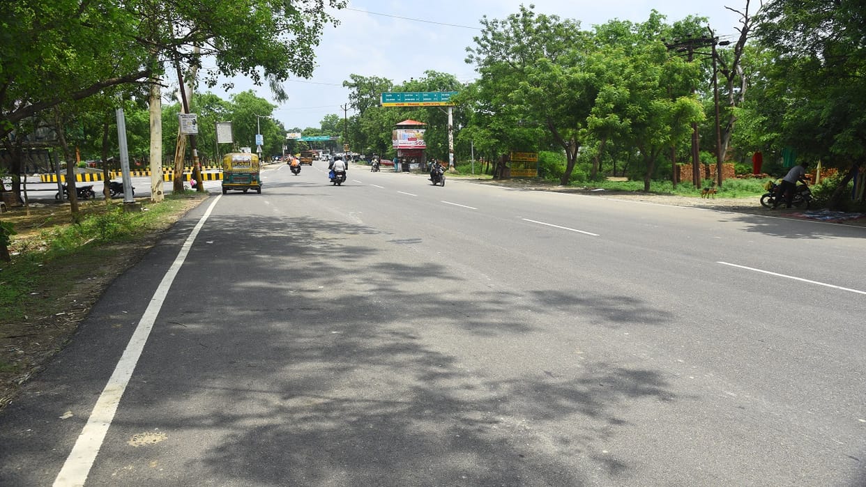 bada bypass route than satellite now seven km Estimate is being made for widening of the portion