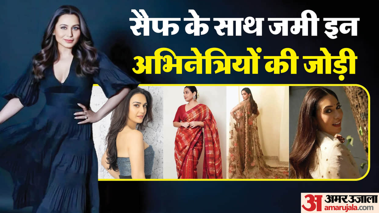 Saif Ali Khan were hits on the big screen with Rani Mukerji Deepika Padukone Karishma kapoor and Preity Zinta