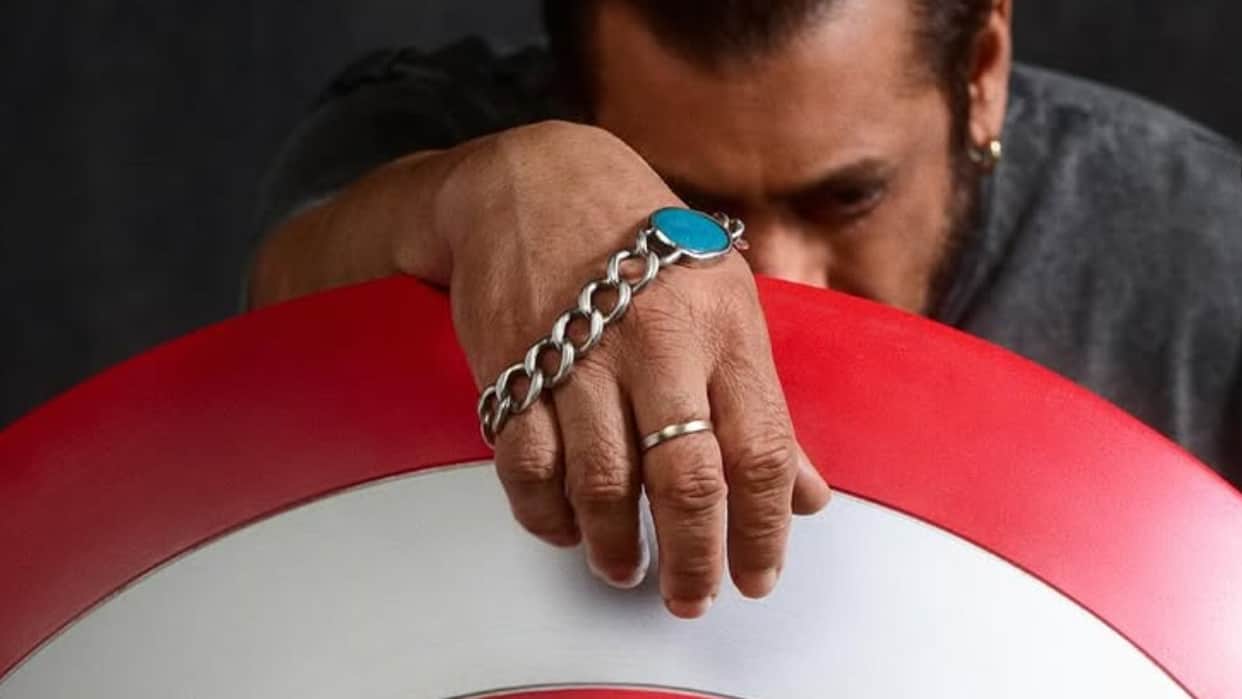Salman khan seen with Captain America shield will he be seen in Marvel film share Social Media Post