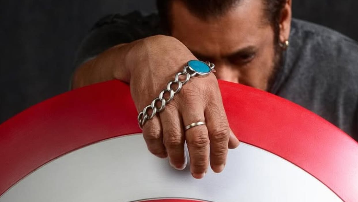 Salman khan seen with Captain America shield will he be seen in Marvel film share Social Media Post
