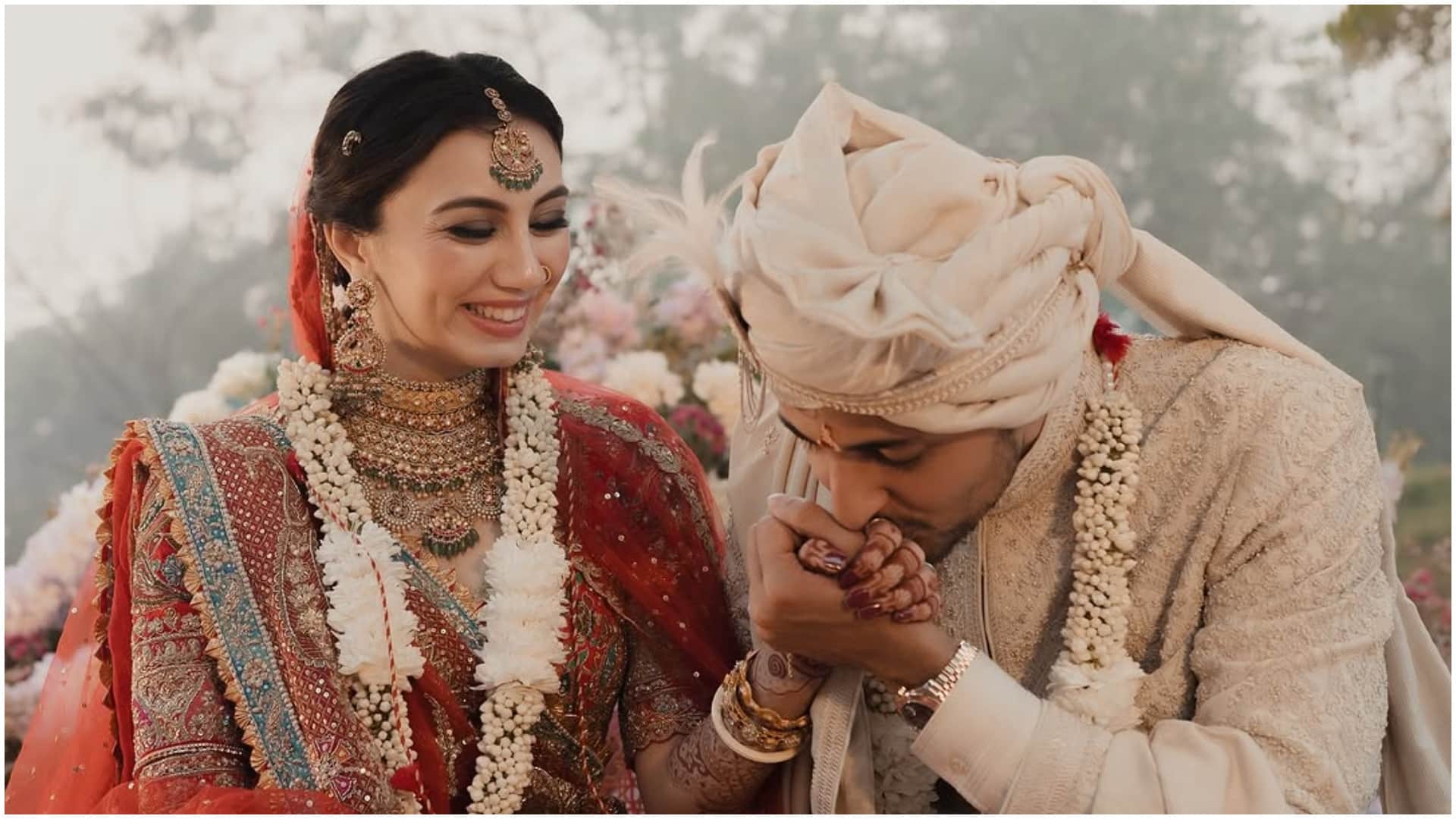 Darshan Raval tied knot with long time friend Dharal Surelia shared wedding pictures on social media
