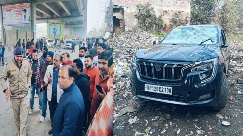 UP: Firing between two parties over disputed land in Deoband, cars vandalized, three injured