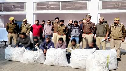 Police-ANTF nabbed six vicious ganja smugglers