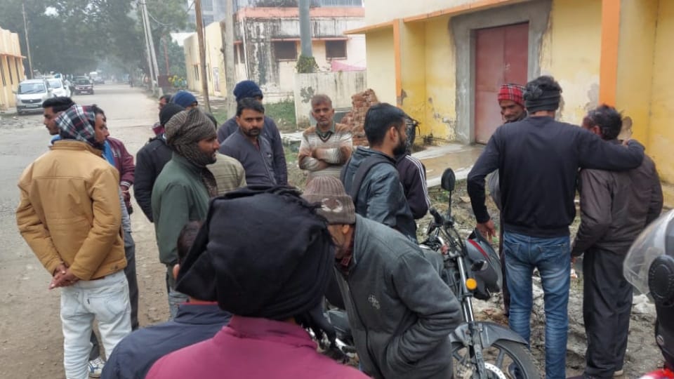 nine-month pregnant woman killed her five-year-old daughter and then committed suicide In Bijnor