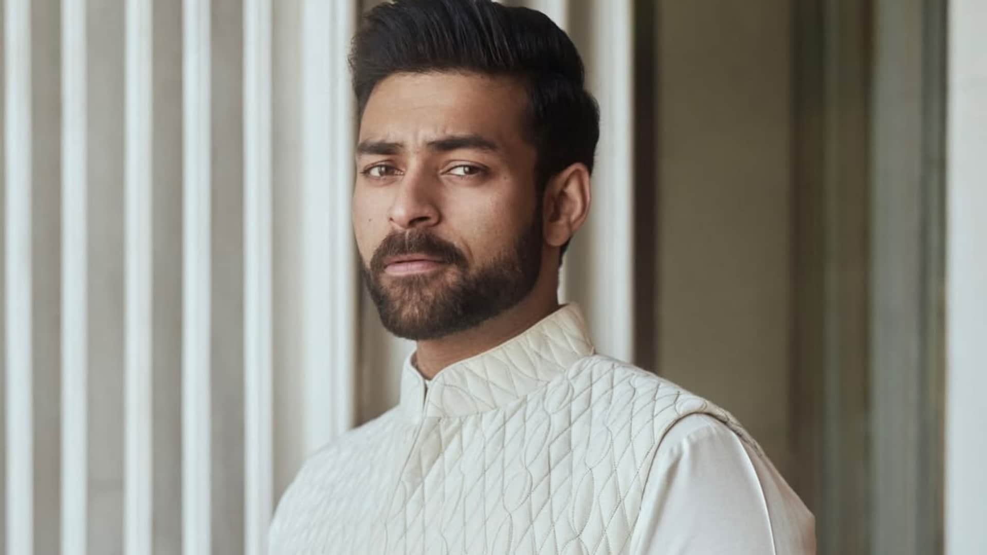 VT 15 Varun Tej next Merlapaka Gandhi announced Indo Korean horror comedy mysterious jar with dragon design