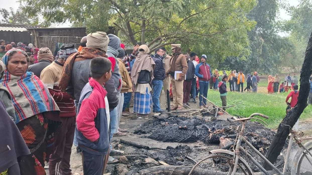 Child died in fire due to cylinder blast in Mau