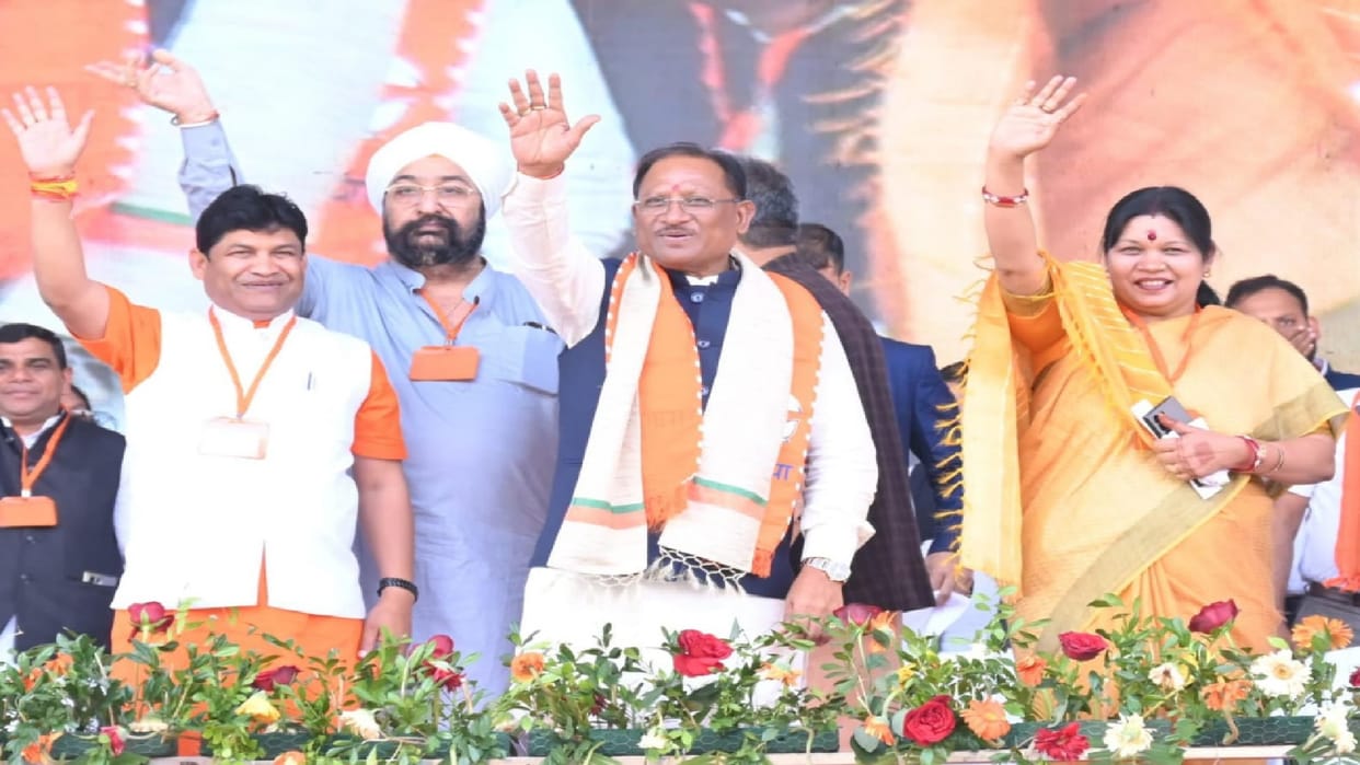 CM vishnudev Sai announced landless labourers will get 10 thousand rupees annually in Chhattisgarh