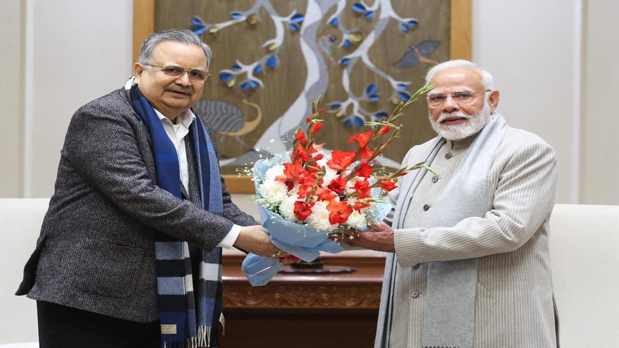 Dr. Raman Singh met PM Modi during his Delhi visit, invited him to visit Chhattisgarh