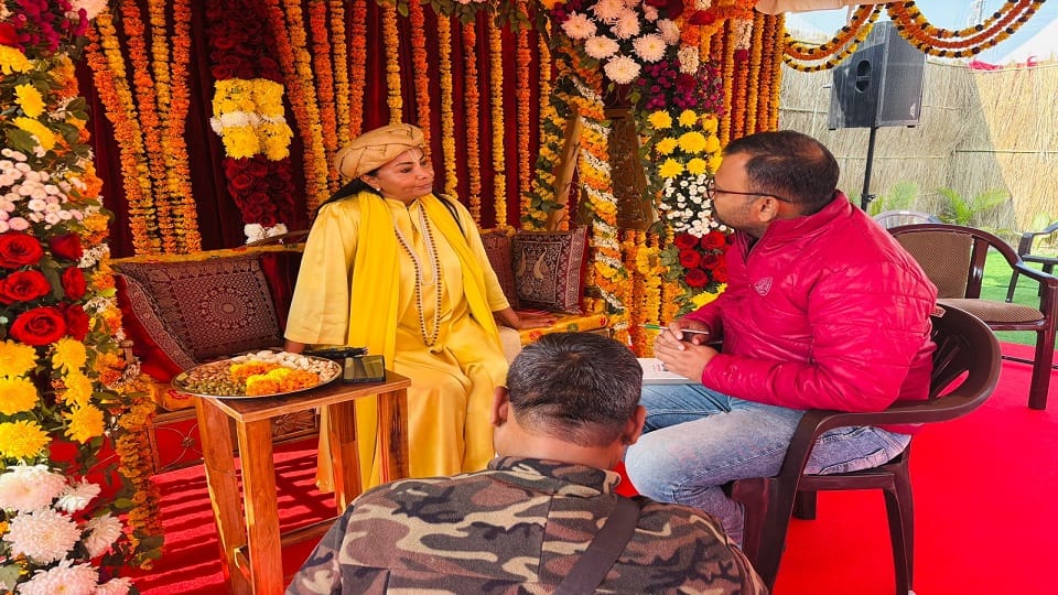 Maha Kumbh Sanatan and Hinduism are famous even in foreign countries Jagadguru Sai Maa Lakshmi Devi interview