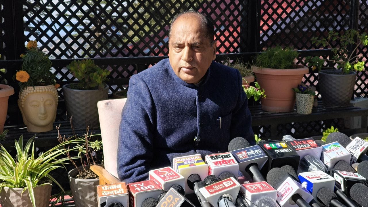 Jairam Thakur said Himcare was brought so that no one land is sold for treatment and no one takes loan
