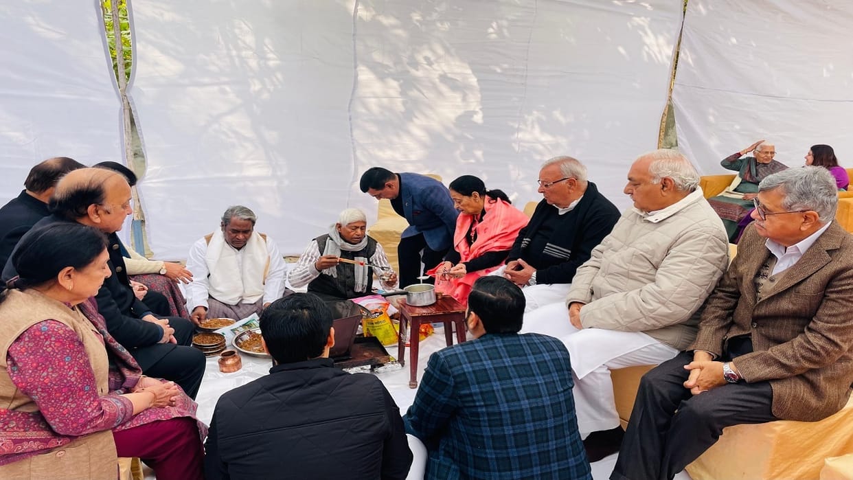 Former CM Hooda taunts government in Rohtak, BJP is removing skilled workers by promising 2 lakh jobs