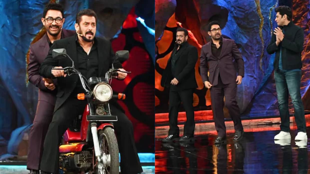 Aamir Khan and Salman Khan seen together in Bigg Boss Finale said I will never work with him