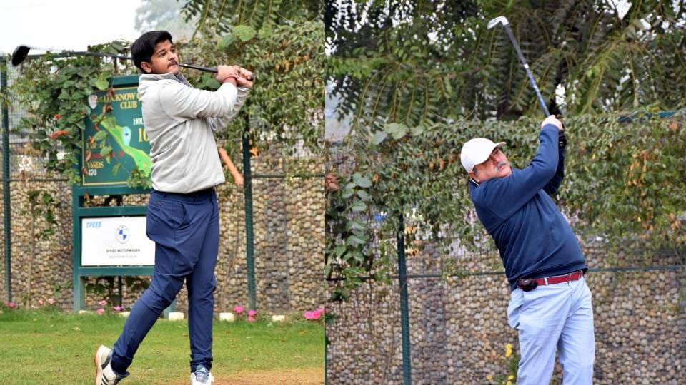 Pawan Sagar Veteran became champion in above 65 years category in CII UP Golf Tournament