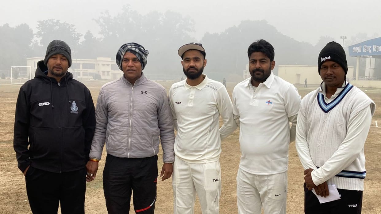 IMS BHU team defeated Law Faculty in inter faculty cricket match at BHU