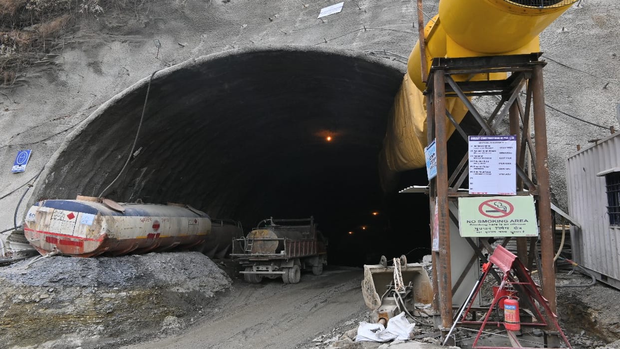 Kaithlighat-Dhali fourlane: 20 percent work of 2,700 meter long Bhattakufar-Lambidhar tunnel construction comp