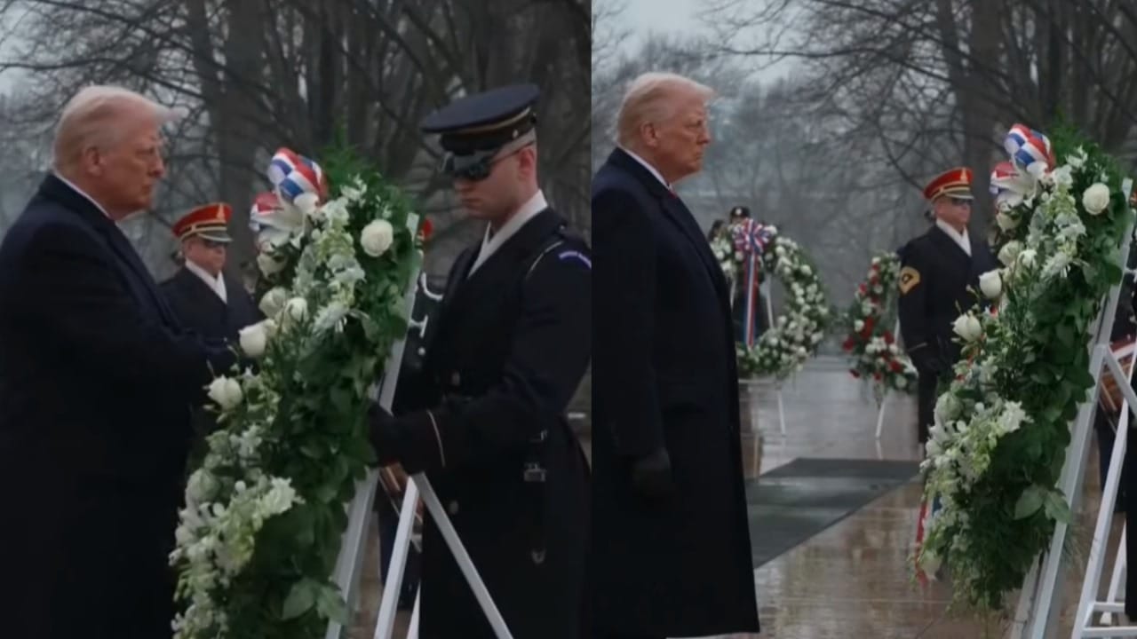 US President Inauguration Ceremony Moments Donald Trump Vice President JD vance melania usha vance photos