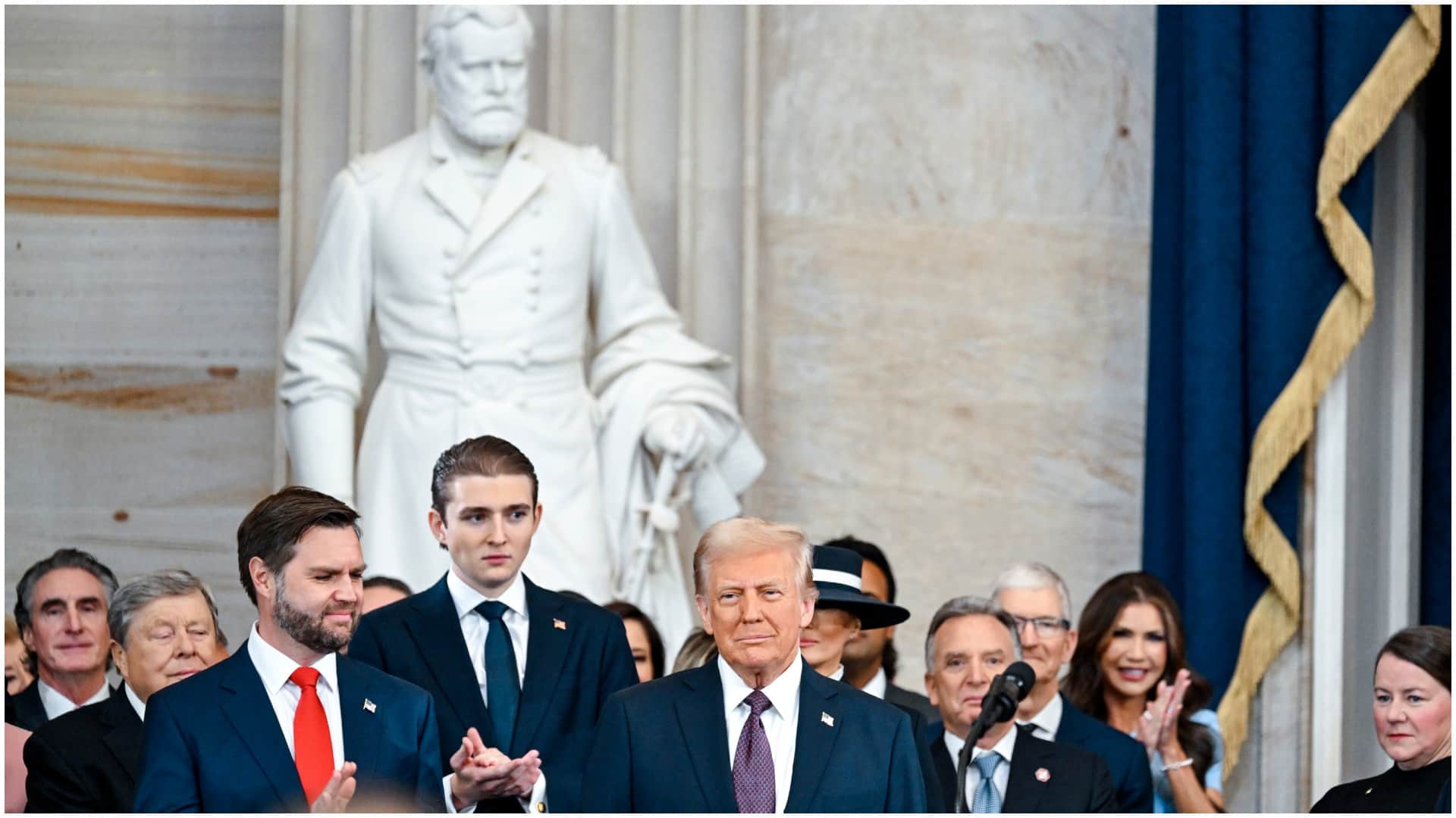 US President Oath Taking Ceremony Updates: Highlights of Donald Trump speech After return to Washington