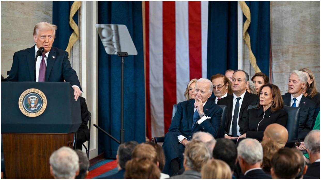US: Trump two steps ahead of former President Ronald Reagan, raised concerns of world in his first speech