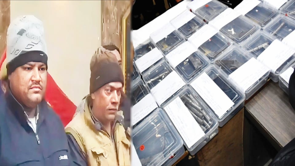 Gang exposed: Illegal weapons were made on demand, were supplied in food boxes as soon after online orders
