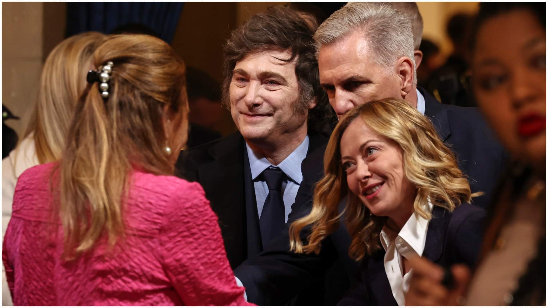 Donald Trump Oath Ceremony Photos: sundar pichai mark zuckerberg giorgia meloni Jaishankar Mukesh Ambani