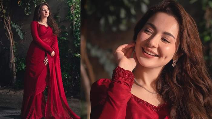 pakistani actress Hania Aamir inspired Engagement Outfit Idea